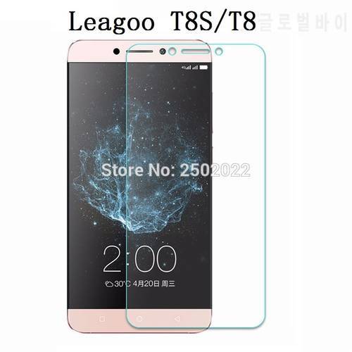 Covered Glass For Leagoo T8S T8 Screen Protector Film Protective Film For Leagoo T 8S T 8 Tempered Glass For Leagoo T8S