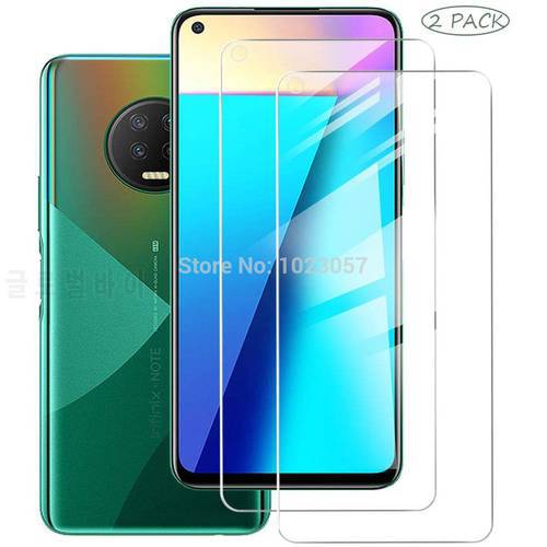 2pcs Glass For Infinix Note 7 Tempered Glass Screen Protector For Infinix Note 7 Glass Film For Infinix Note 7