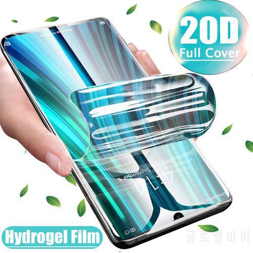 Full Cover Hydrogel Film For ZTE Blade 20 Smart Screen Protector Protective Film For ZTE Blade20 20 Smart Not Glass