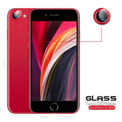 2Pcs For Glass iPhone SE 2020 Camera Lens Protector For iPhone SE2 SE 2 Camera Glass Protective HD Back Film For iPhone SE 2020