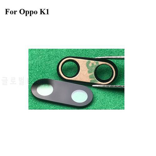 2PCS For OPPO K1 K 1 Replacement Back Rear Camera Lens Glass For OPPO K1 K 1 Phone Parts Test Good OppoK1