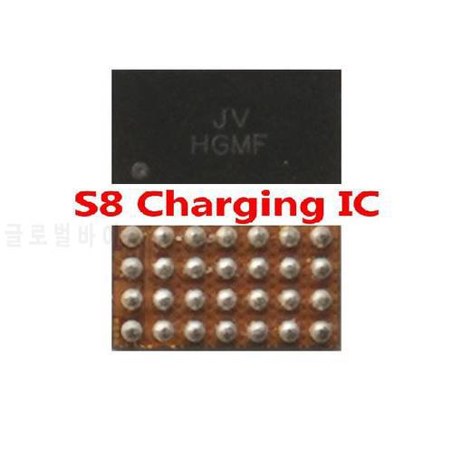 10PCS/LOT, Original New For Samsung Galaxy S8 S8+ PLUS G950 G950F G955 G955F USB Charger Charging IC Chip JV 28PIN on Board