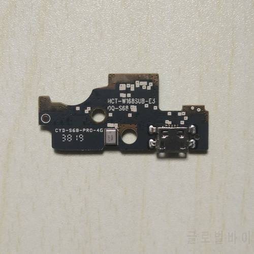 Original New For Oukitel C16 Pro USB Board Charging Port Microphone Micro-USB Plug Repair Part Replacement