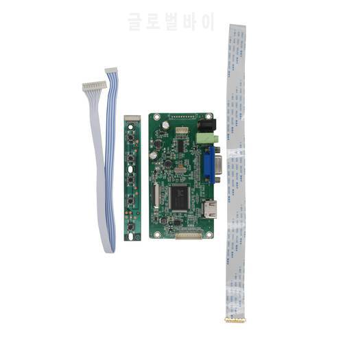 LCD Screen Display Controller HDMI-Compatible VGA Audio 30PIN Driver Control Board for TV156FHM-NH0 NE156FHM-N51 QV156FHB-N80