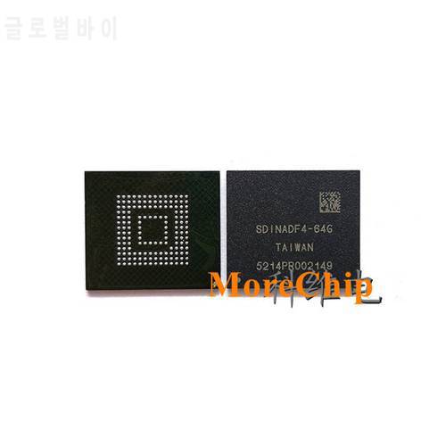 SDINADF4-64G eMMC BGA153 64GB Phone Nand Flash Memory IC Storage Chip Soldered Ball Pins 2pcs/lot