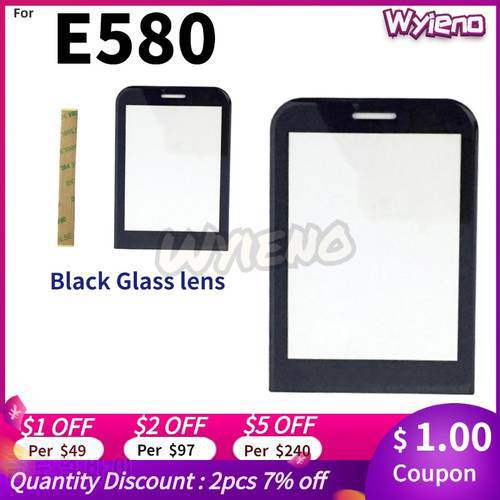 Wyieno CTE580 Outer Glass Screen For Philips Xenium E580 Glass Lens Front Panel ( Not touch screen Sensor) +Tracking