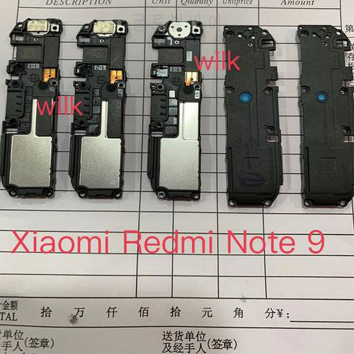 Loud Speaker For Xiaomi Redmi Note 9 Loudspeaker Buzzer Ringer Flex Cable Repair Parts