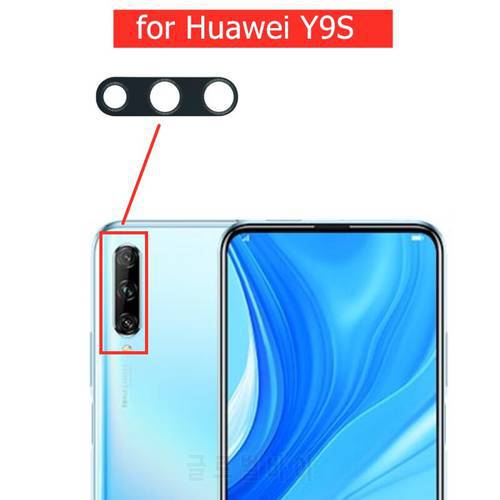 2pcs for Huawei Y9S Y7P Y8P Y6P Y6S Y8S Back Camera Glass Lens Rear Camera Glass with 3M Glue Repair Spare Part