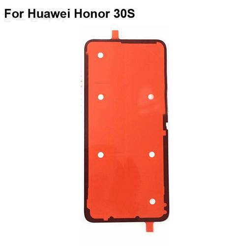 2PCS For Huawei Honor 30S Back Battery cover Sticker Rear Frame Door Bezel 3M Glue 30 S Double Sided Adhesive Tape honor30s