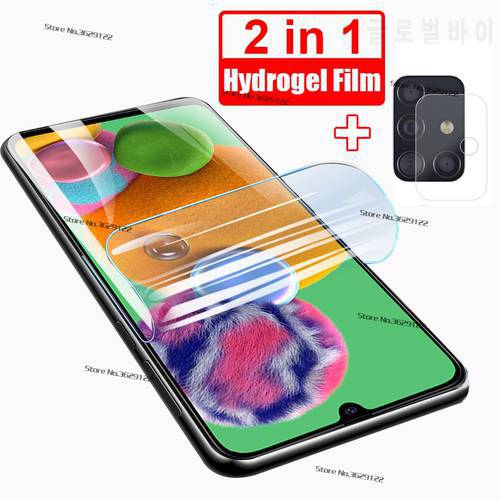 Hydrogel Film For Samsung Galaxy A71 A51 A 71 51 Sticker Hydrogel Screen Protector For Samsung A71 A51 Water Gel Film Not Glass