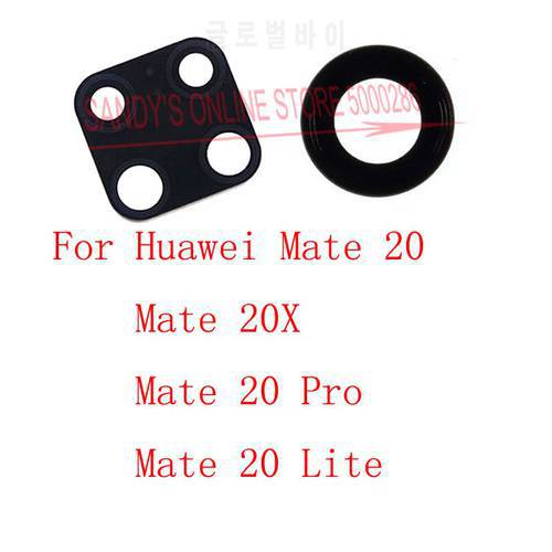 10 PCS Rear Back Camera Glass Lens For Huawei Mate 20 / Mate 20 Pro / Mate 20 Lite / Mate 20X Back Big Camera Lens Glass Part