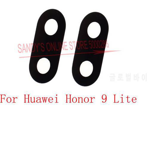 10 PCS New For Huawei Honor 9 Lite Rear Back Camera Glass Lens Cover Main Big Back Camera Lens Glass For Honor 9Lite Spare Part