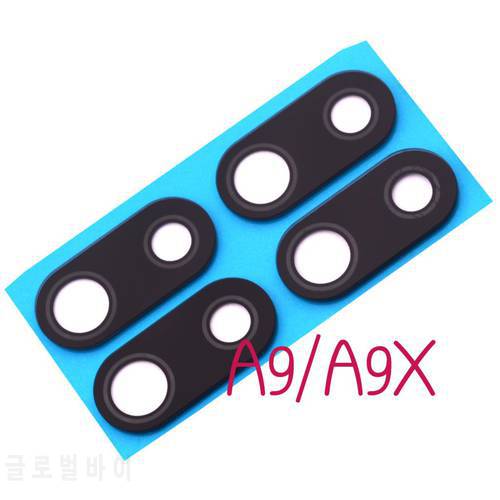 1 piece New original Rear back camera glass lens replacement with sticker For OPPO A9 A9X 6.53