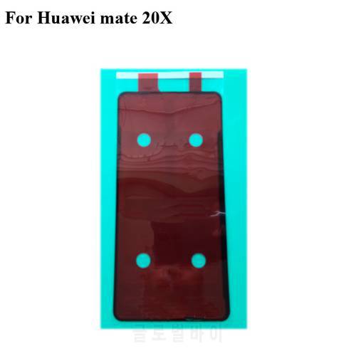 2PCS Adhesive Tape 3M Glue Back Battery cover For Huawei Mate 20X 20 X 3M Glue 3M Glue Back Rear Door Sticker Mate20X