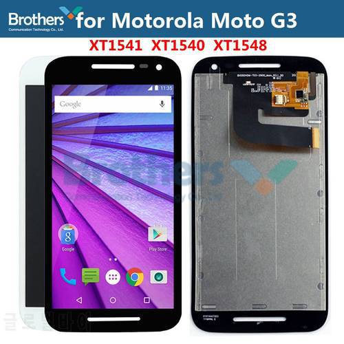 For Motorola Moto G3 LCD Display Touch Screen Digitizer for Moto G3 XT1541 XT1540 XT1548 LCD Assembly LCD Screen Replacement Top