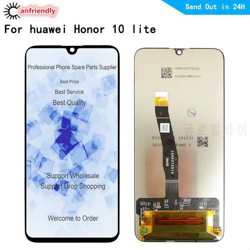 6.21&39&39 LCD For Huawei Honor 10 lite LCD Display with Touch Screen Digitizer Assembly With Frame For honor 10i HRY-LX1 LCD