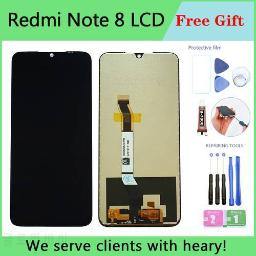 Display For xiaomi Redmi Note 8 LCD Display Touch Screen 100% New Screen Replacement Digiziter For xiaomi Redmi note8 Screen