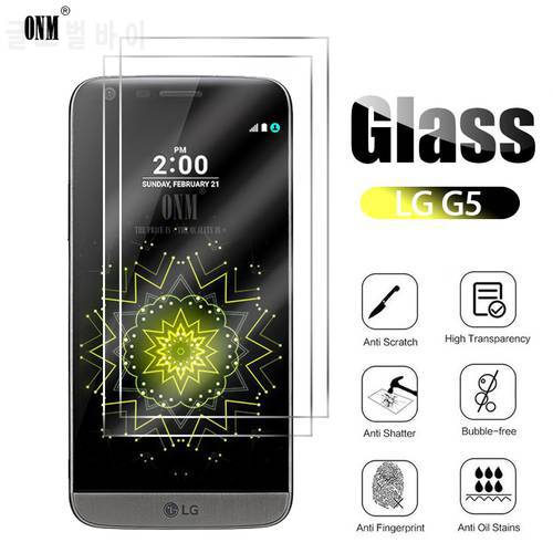 2Pcs G5 Tempered Glass For LG G5 Screen Protector For LG G5 Protective Glass Film