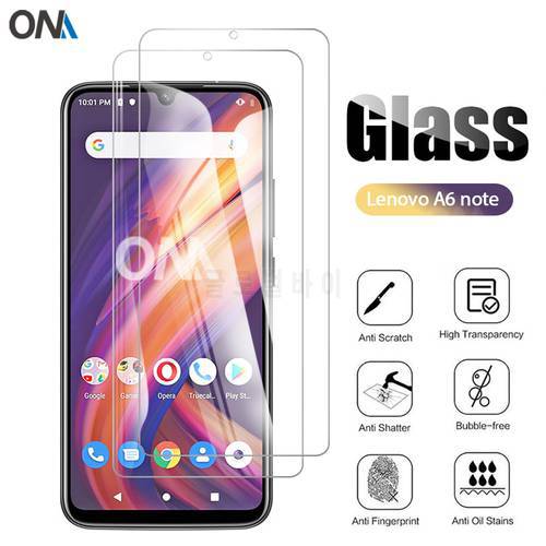 2Pcs Tempered Glass For Lenovo A6 Note Glass Screen Protector 2.5D 9H Premium Tempered Glass Lenovo A6 Note Protective Film