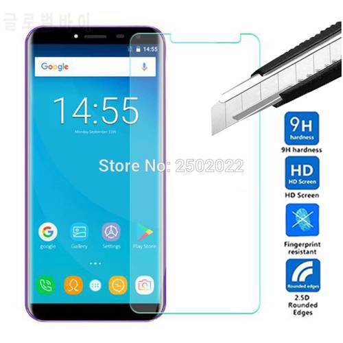 5PCS 2.5D 9H Tempered Glass for Oukitel C8 Screen Protector Phone Protective Film Screen Protector for Oukitel C8 Glass
