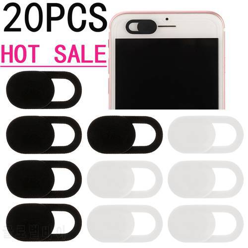 20PCS WebCam Cover Shutter Magnet Slider Camera Case for IPhone Xiaomi PC Laptops Mobile Phone Accessories lens Privacy Sticker