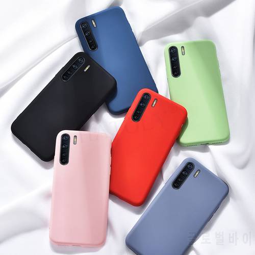 For Oppo A91 Case Cover For Oppo A91 Soft Liquid Silicone Back Cover Smooth Shockproof Bumper Ultra-thin Phone Case For Oppo A91