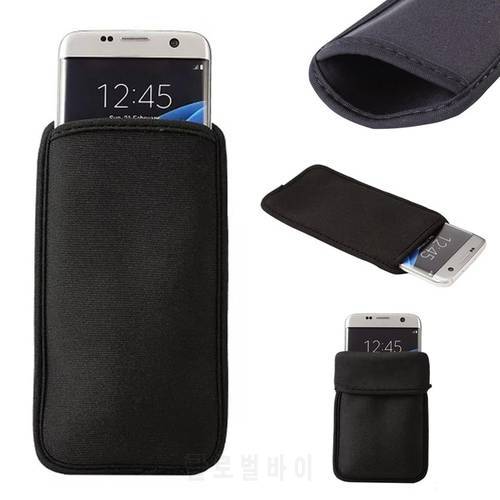 Soft Flexible Neoprene Pouch Phone Bag For Samsung Galaxy S22 Ultra S21 S20 S10 S9 Plus Note 20 Ultra Note 10 Plus Sleeve Case