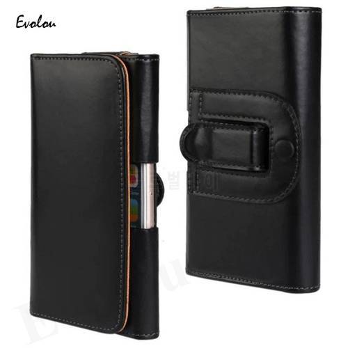 Leather Phone Bag For Samsung Galaxy A90 A80 A70 A60 A50 A40 A32 A22 A10S A20E A30S A20S Pouch Waist Case Belt Clip Flip Cover