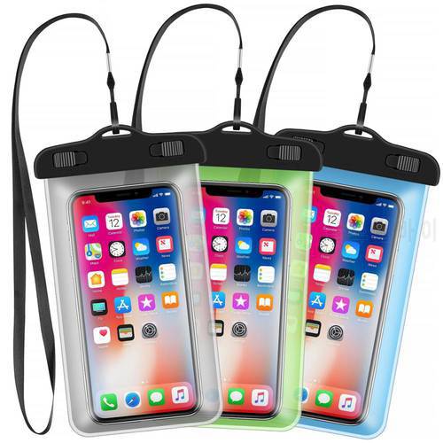 Water proof cell phone bag PVC waterproof phone case for iphone X Xs Xr for iphone 11 pro max mobile phone bags cases