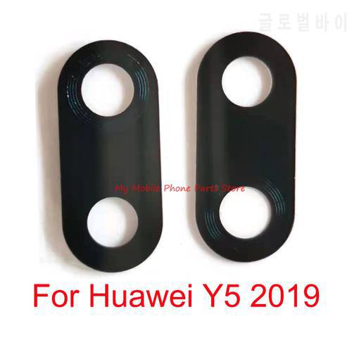 Rear Back Camera Glass Lens Cover For Huawei Y5 2019 Main Back Camera lens Glass With Adhesive Sticker Repair Parts