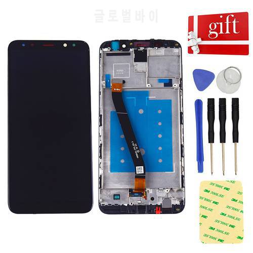 For Huawei Mate 10 Lite LCD Screen For Huawei Nova 2i LCD Display Panel Touch Screen Digitizer Sensor Assembly Frame RNE-L21