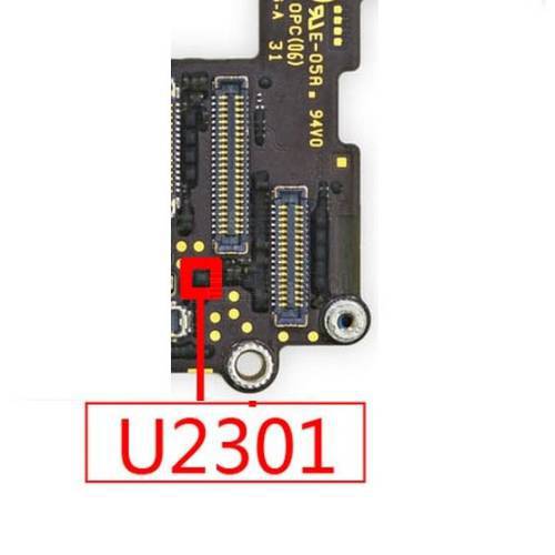 10pcs/lot U2301 IC For iPhone 6 6plus main Camera power supply IC 2.8v tube