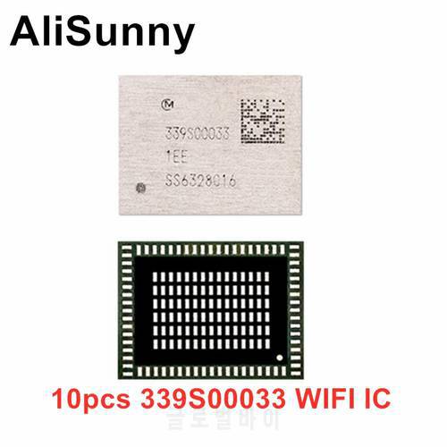 AliSunny 10pcs 339S00033 WIFI IC For iPhone 6S Plus 6SP WIFI Module WI-FI chip high temperature Repair Part