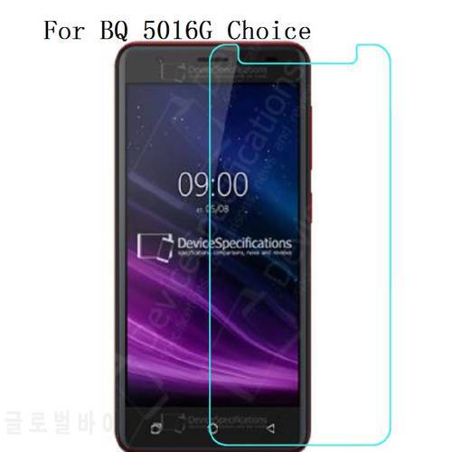 For BQ 5016G Choice Tempered Glass Protective FOR BQ5016G Choice Screen Protector Glass Film phone Cover