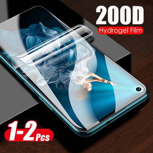 1-2 Pcs Hydrogel Film for honor 20 pro screen protector for huawei honor20 lite 20s 20pro Nova 5T 5 Nova5 T not protective glass