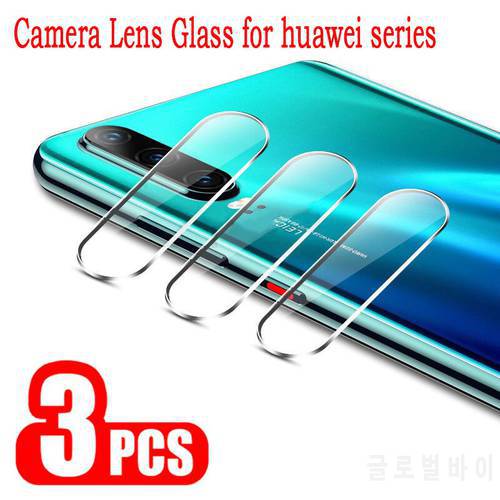 3PCS camera glass for huawei p20 p30 p40 lite p20 p30 lite p40 pro lite E p50 p smart 2019 tempered Lens protective glass film