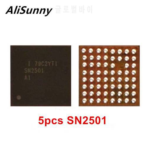 AliSunny 5PCS U3300 SN2501 Power Charging ic for iPhone 8 Plus X USB Charger Chip SN2501A1 Parts
