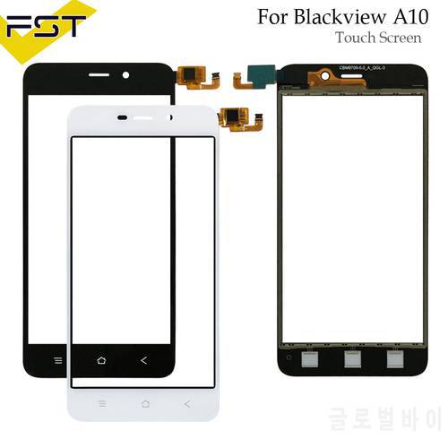Black/White For BlackView A10 Touch Screen Lens Sensor Touch Panel Replacement Mobile Phone Accessories +Tools For BlackView A10