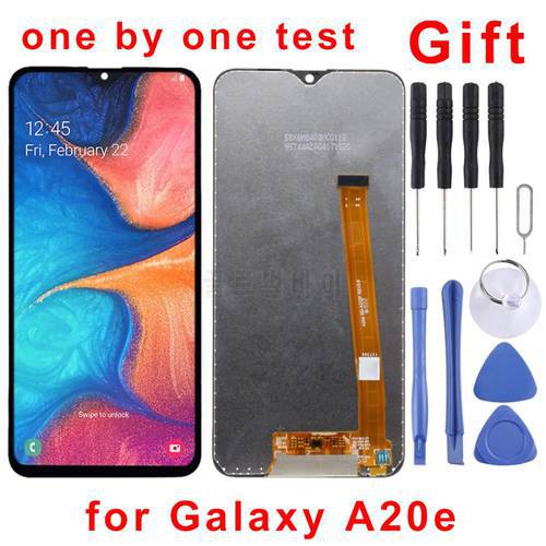 5.8 inches for Galaxy A20e SM-A202F/DS Original LCD Screen and Digitizer Full Assembly for Samsung Galaxy A20e SM-A202F/DS