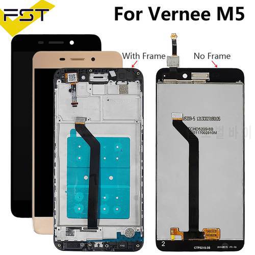 5.2‘’For Vernee M5 LCD Display+Touch Screen Digitizer Assembly Repair Parts For Vernee M 5 Phone Accessory+Tools