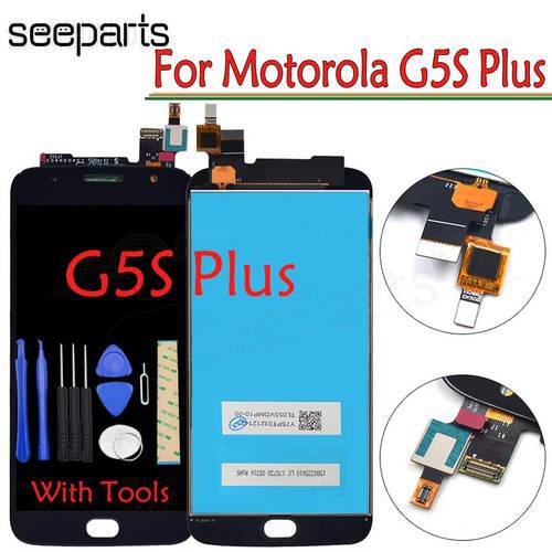 Tested Working 5.5&39 For Motorola Moto G5S Plus LCD Display WIth Touch Screen Digitizer Assembly Replacement Parts
