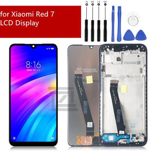 for xiaomi Redmi 7 LCD display touch screen digitizer Assembly with frame screen replacement repair parts 6.26