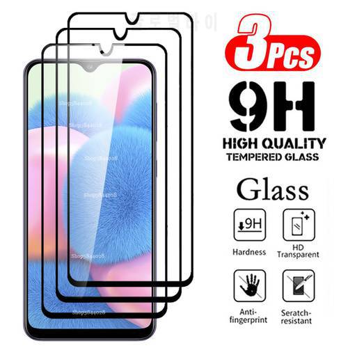 3PCS Protective Glass on For Samsung Galaxy A30s A50s Tempered Screen Protector Thin Easy To Install A50 A70 S A50s A10s Film
