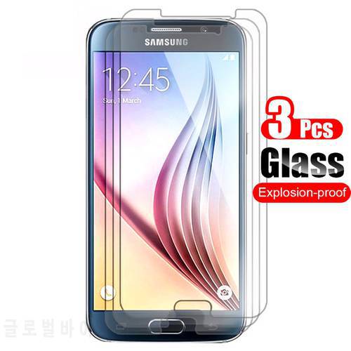 3Pcs For Samsung Galaxy S6 Tempered Glass Screen Protector For Samsung Galaxy S6 G920F G9200 Protective Glass Shield Film 9H