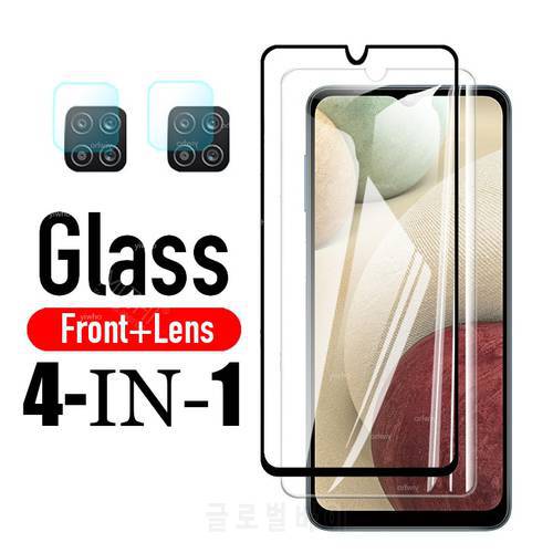 Glass on For Samsung Galaxy A12 Tempered Glass For Galaxy A12 SM-A125F/DSN SM-A125F/DS Screen Protector Phone Film A125 6.5