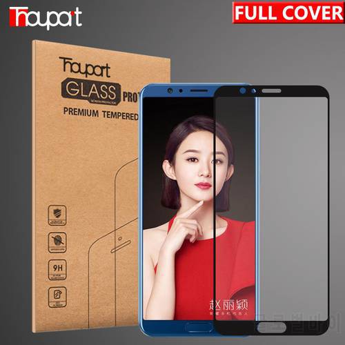 Thouport Tempered Glass For Huawei Honor View 10 / V10 Full Screen Protector Protective Film For Honor V 10 Glass Full Cover
