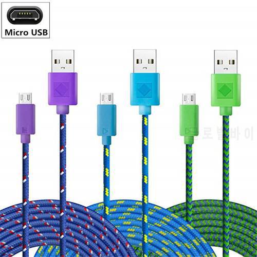 For Xiaomi Mi A2 Lite Play Redmi Note 6 pro 6a S2 Micro USB Charger Cable for ZTE Blade S6 L3 X3 Nubia Z9 Mini Z11 V18 N3