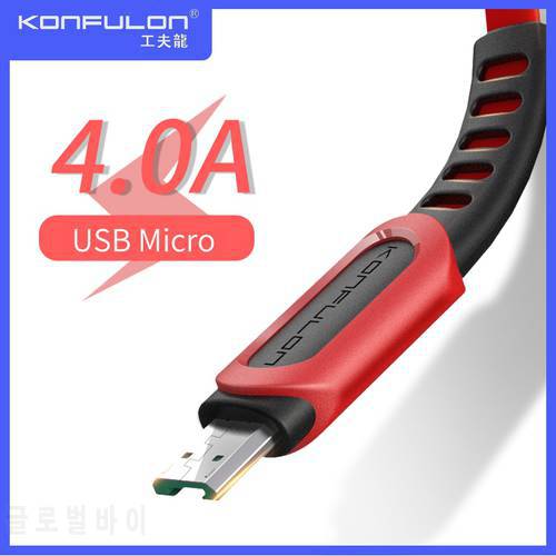 4A Max Micro USB Cable QC3.0 Quick Charge VOOC Micro USB Data Wired For OPPO Xiaomi Huawei