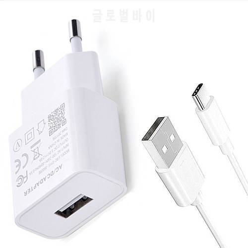 USB Fast Charger EU Plug 5V 2A Charge Micro Type-C USB Cable for HUAWEI P7 P8 P9 Lite 7 6S Plus Honor 8X/10i/7/7X/6/6A/6X/5A/5C