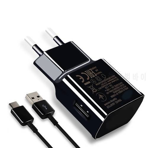 For Samsung S20 A51 A71 S10 Wall Fast charger Type C Cable For Huawei MATE 40 Xiaomi Redmi Android Phone Fast Charging Adapter